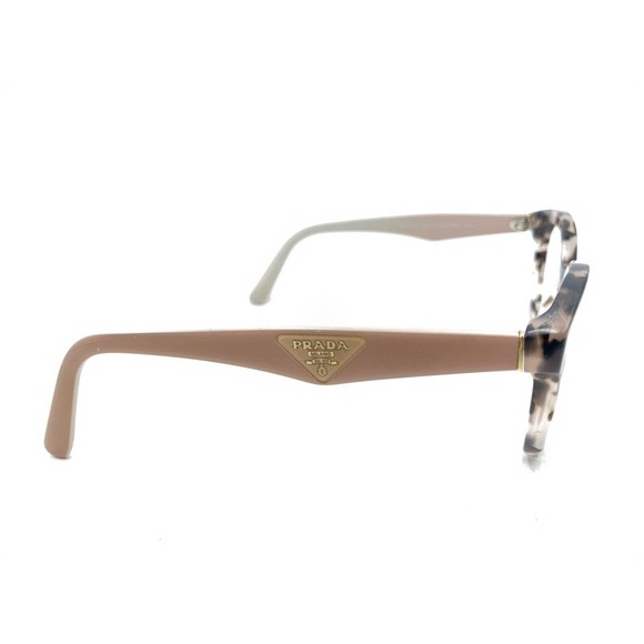 Prada VPR 11R ROJ-1O1 Tortoise Pink Brown Eyeglasses Frames 52-17 140 Italy - Picture 4 of 12